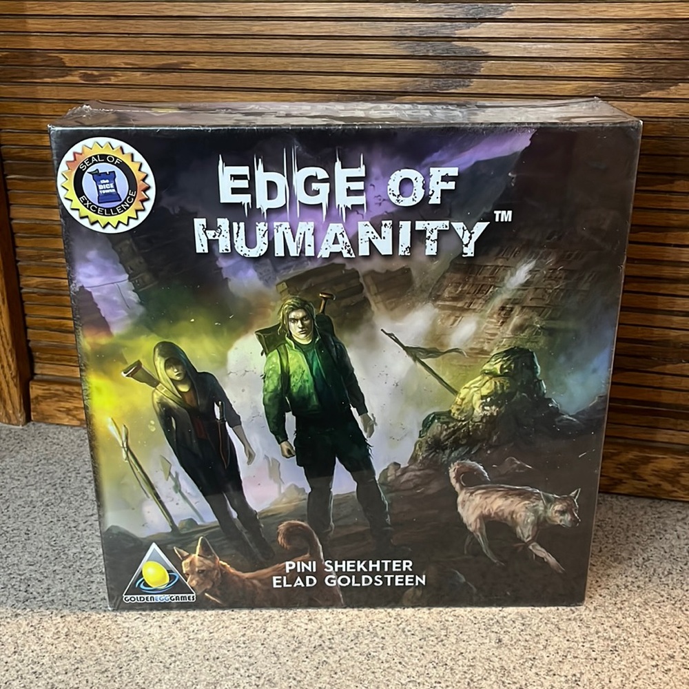 Golden Egg Games Edge of Humanity Board Game New and Factory Sealed Box